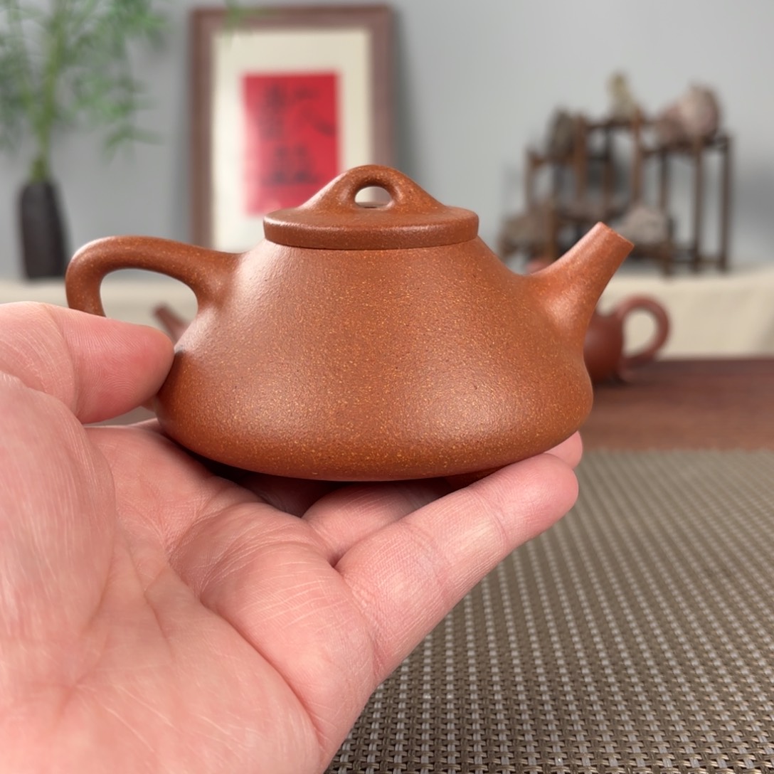 紫砂茶壶微瑕黄龙山原矿紫砂壶