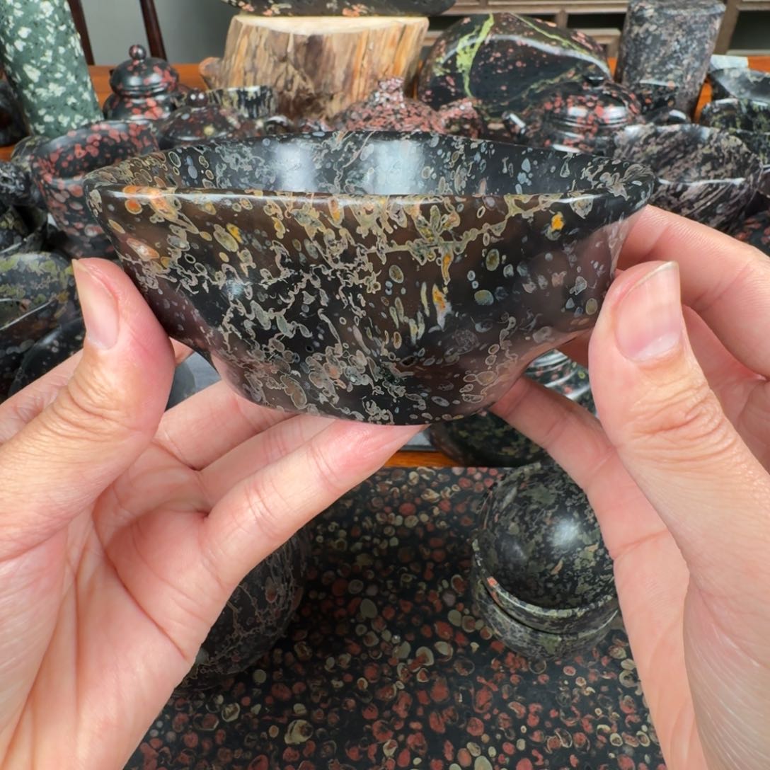 玄*梅花玉精品随形杯