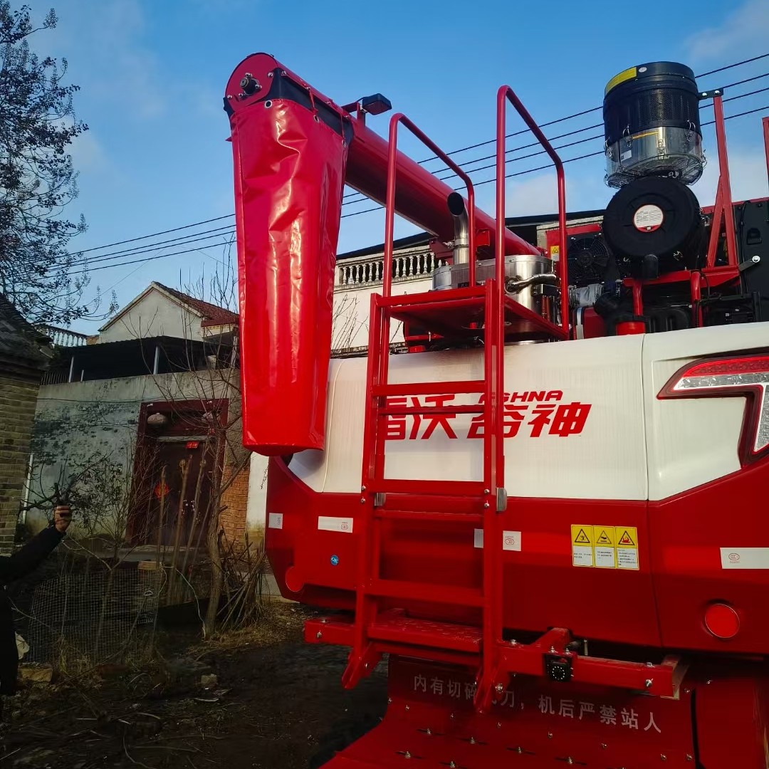 收割机卸粮布卸粮桶布1.2米长雷沃高炮专用gr80卸亮布收割机卸粮