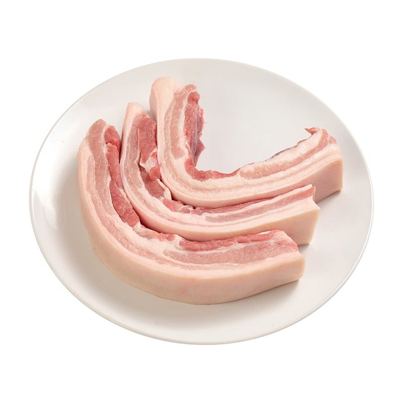 精切下五花肉 约2.1kg火锅食材