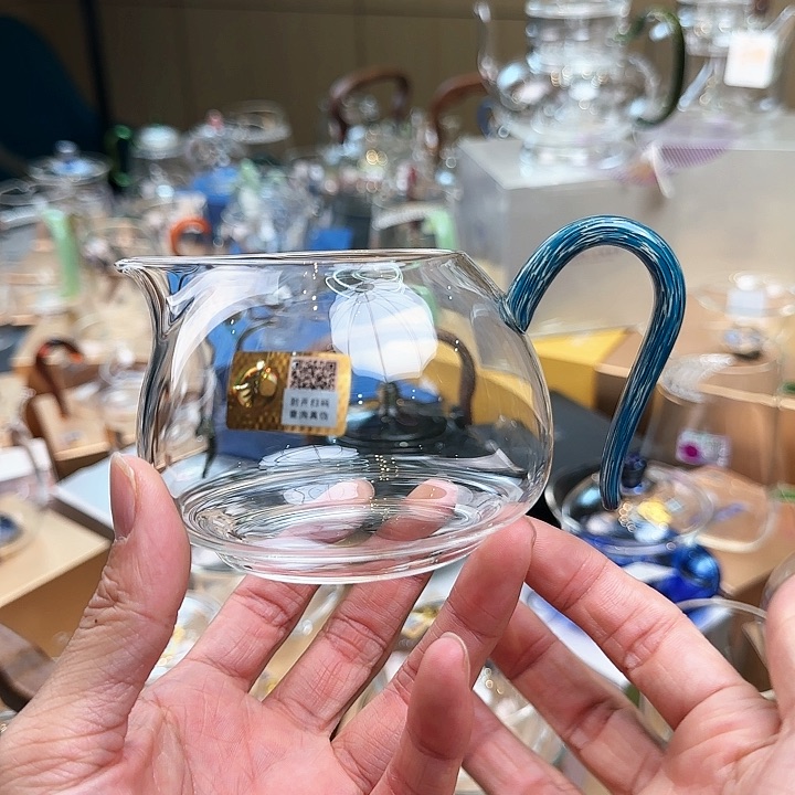 禾器淡然黛蓝公道杯