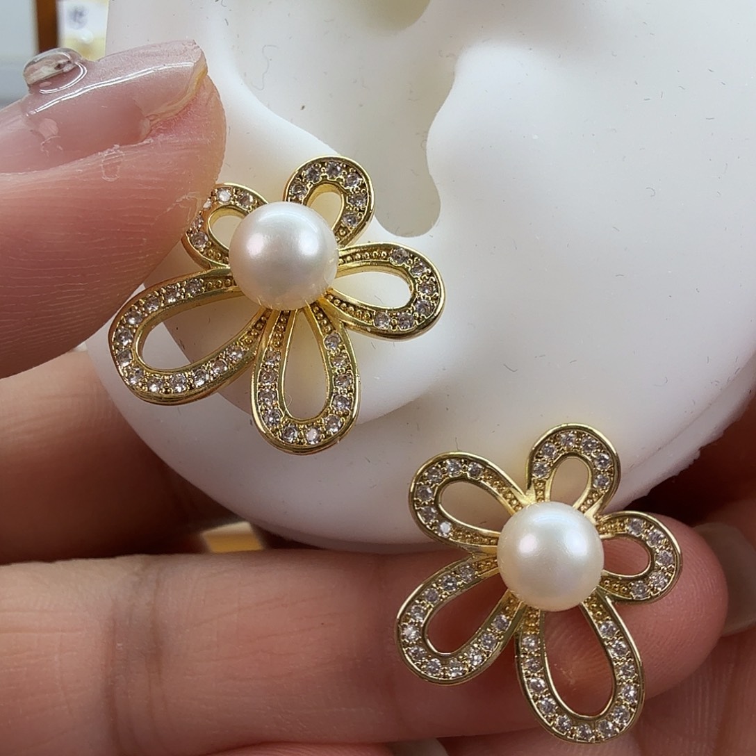 耳饰淡水珍珠未镶嵌