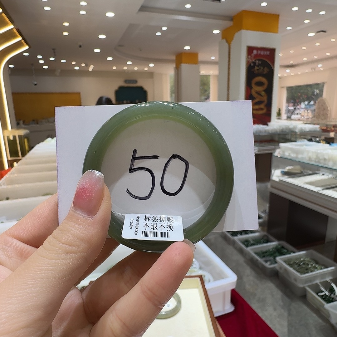 和田玉未镶嵌手镯222