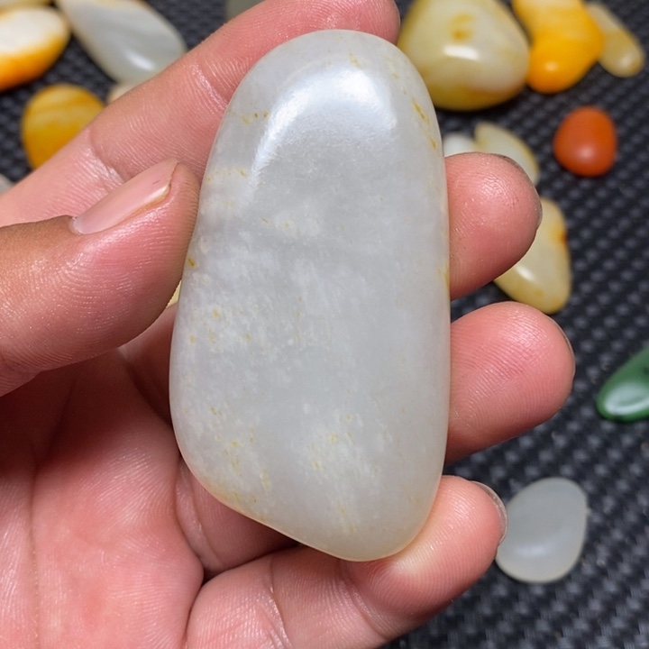 和田玉未镶嵌挂件6****2