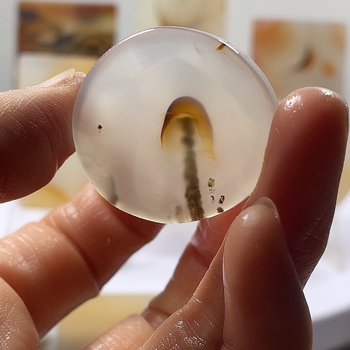 玛瑙/玉髓未镶嵌吊坠(不含链)