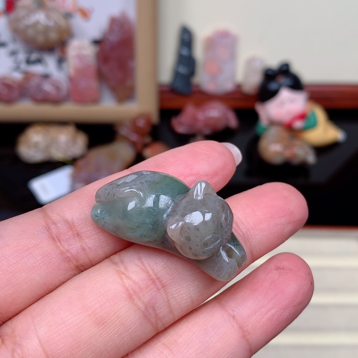 硅化玉手链未镶嵌