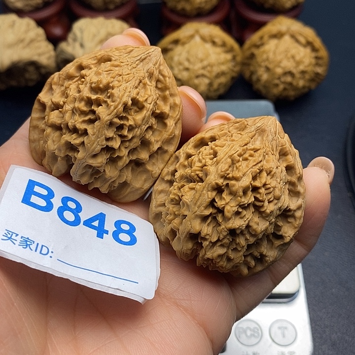 文玩核桃把件满天星4.0