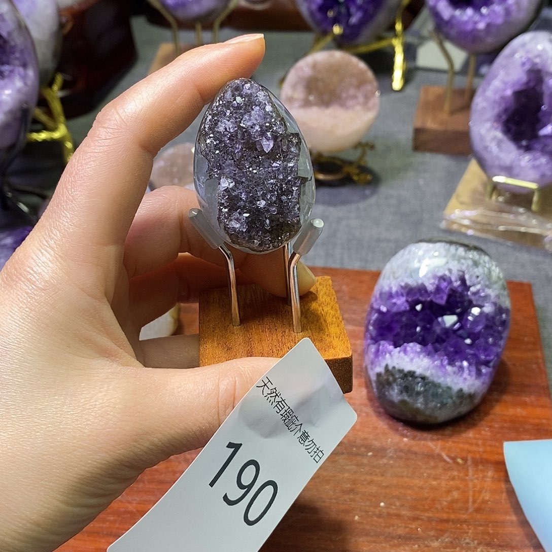 未镶嵌珠宝半成品紫晶