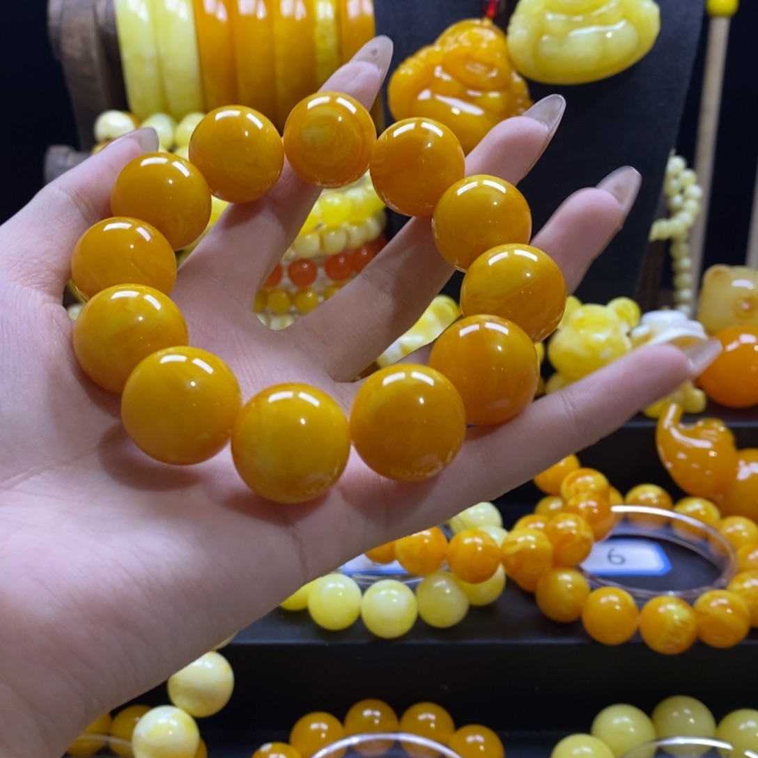 小***雄非金属全品无暇老料手串