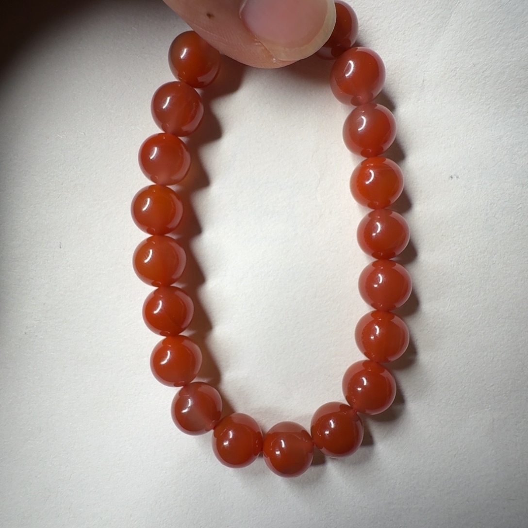 南红玛瑙未镶嵌手串