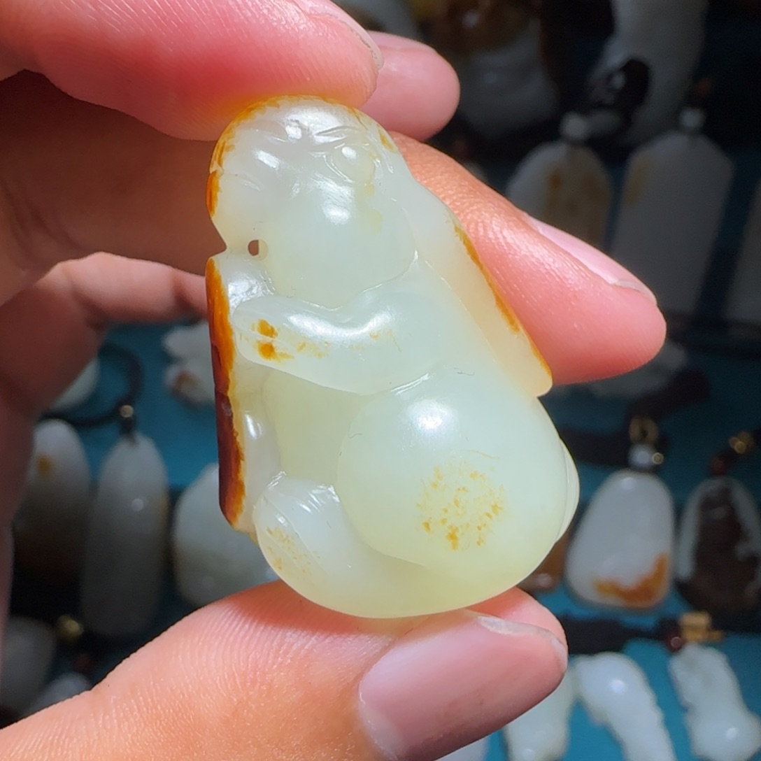 和田玉挂件未镶嵌