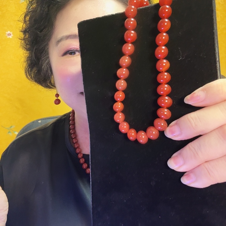 玛瑙/玉髓未镶嵌颈饰