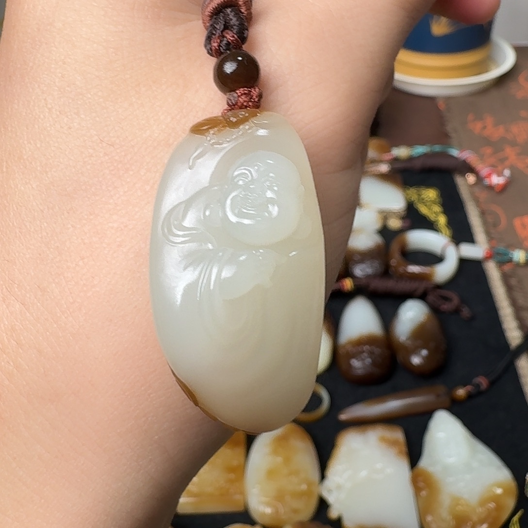 吊坠(不含链)未镶嵌和田玉