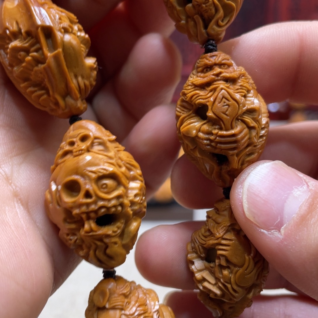 橄榄核吊坠橄榄核雕