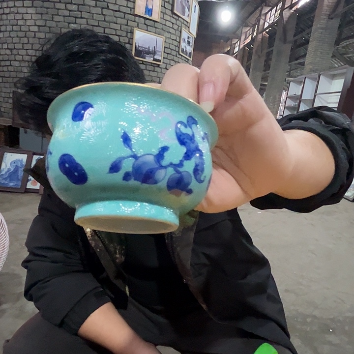 陶摆件景德镇高温陶瓷52