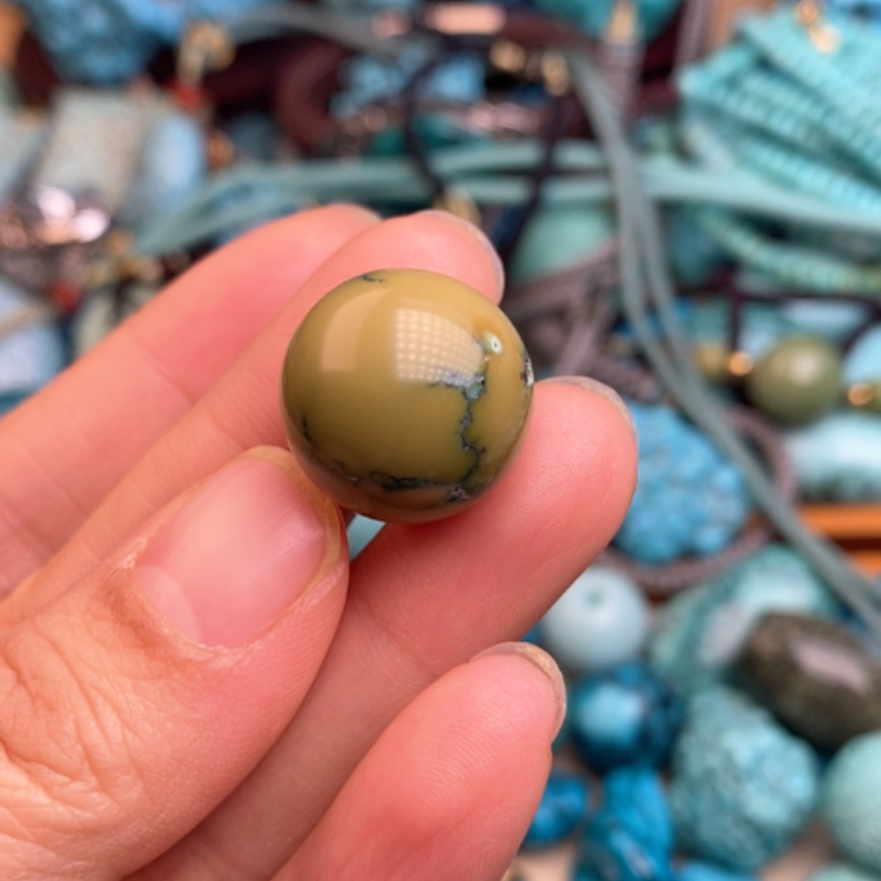 【闪购商品】绿松石珠宝半成品未镶嵌