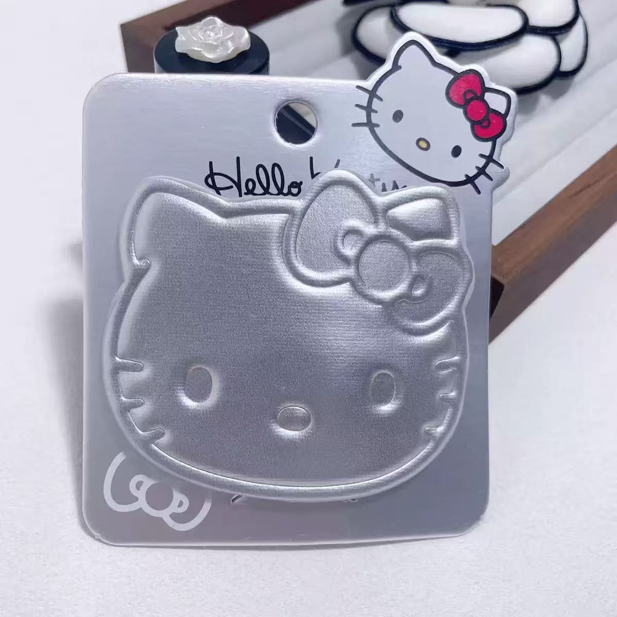 三丽鸥发夹配饰夹子卡通实用白色可爱饰品头饰发饰正版hellokitty