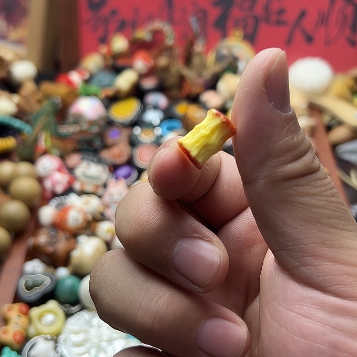 非金属根付苹果核