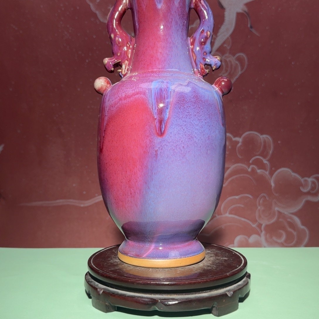 摆件钧瓷摆件直播漏价