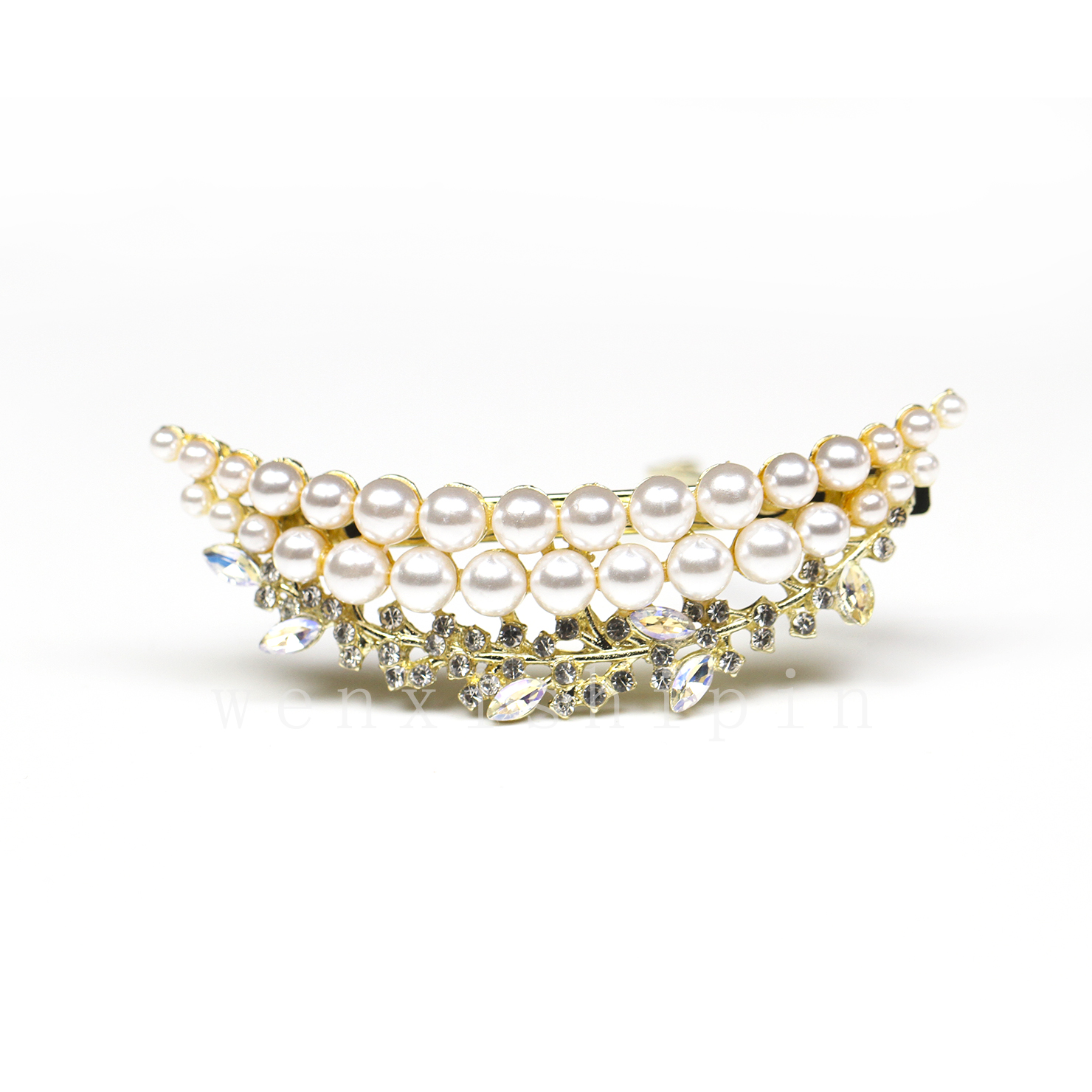 1039时尚韩版名媛珍珠弹夹