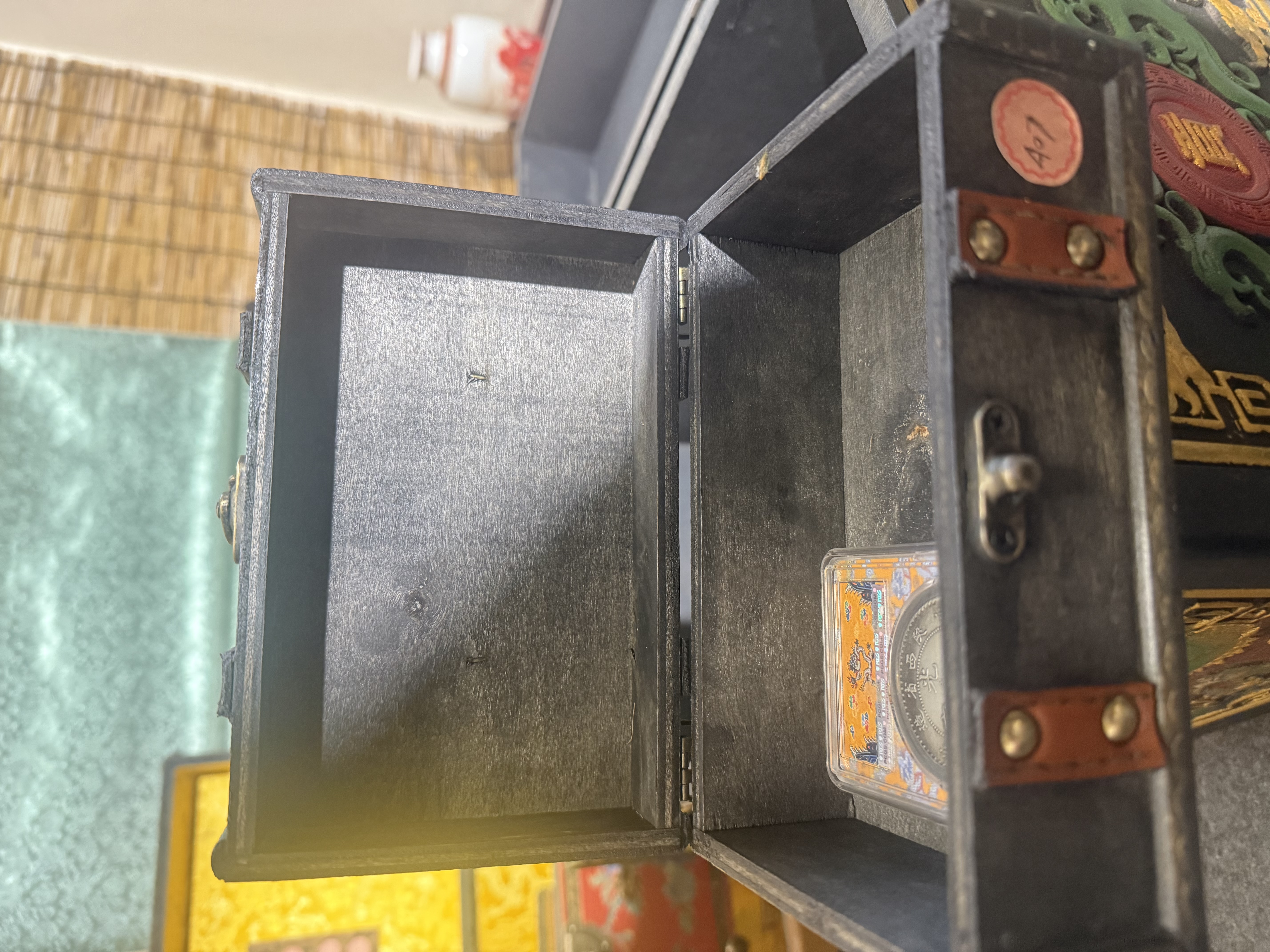   A07     复古小木盒  