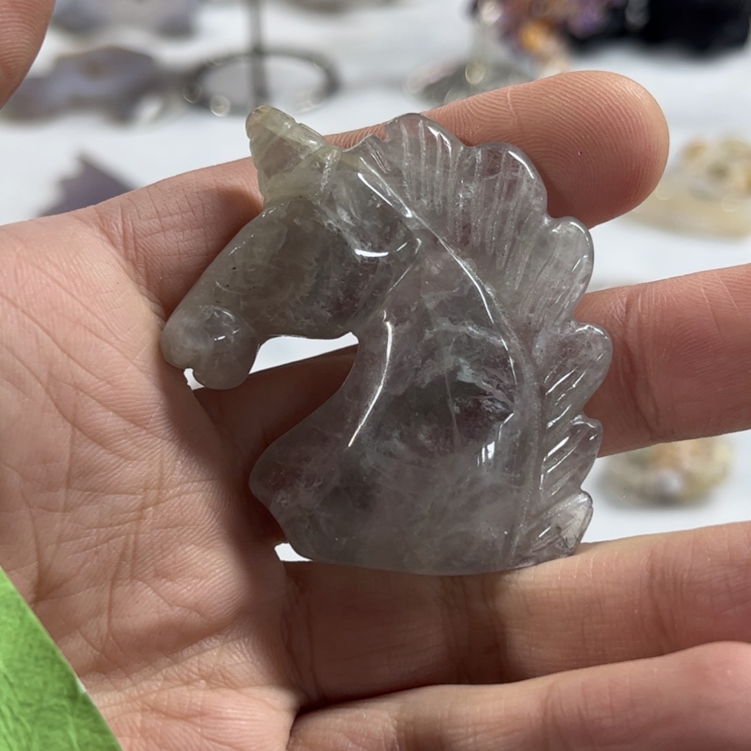 水晶天然水晶微瑕未镶嵌