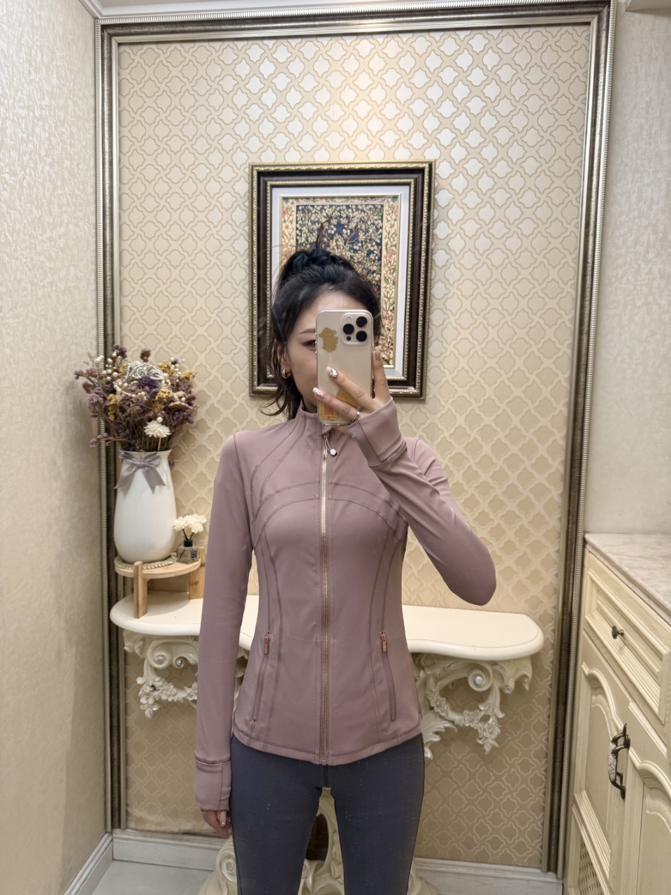 立领显瘦四季瑜伽服 11