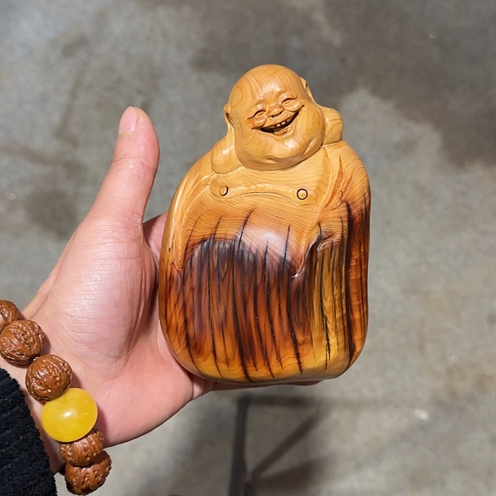 渣***渣柏木（崖柏）全陈化老料把件串摆件