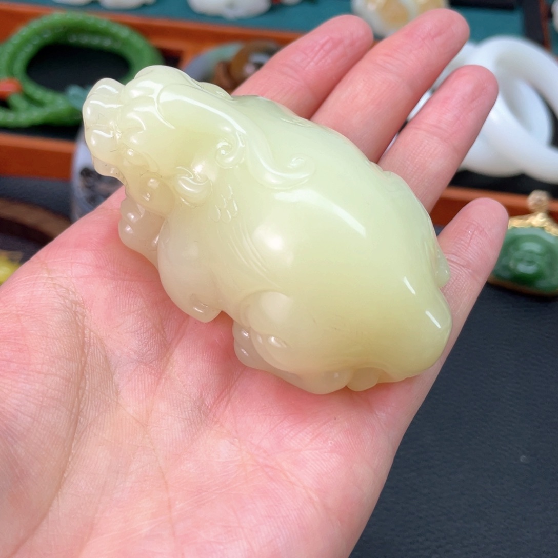 和田玉把件未镶嵌