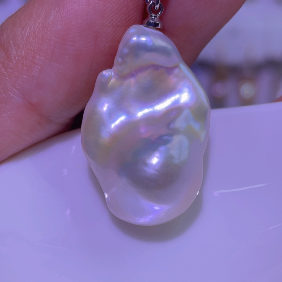 未镶嵌淡水珍珠天然淡水珍珠吊坠