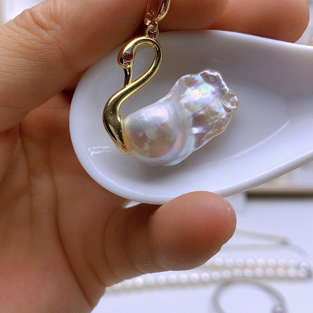 淡水珍珠未镶嵌颈饰