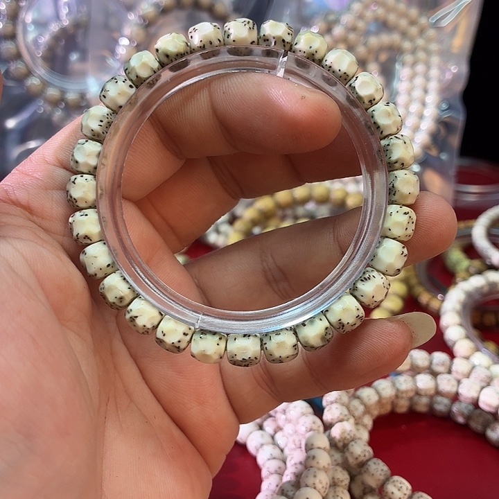 星月菩提吊坠8改绿包白无相大留白