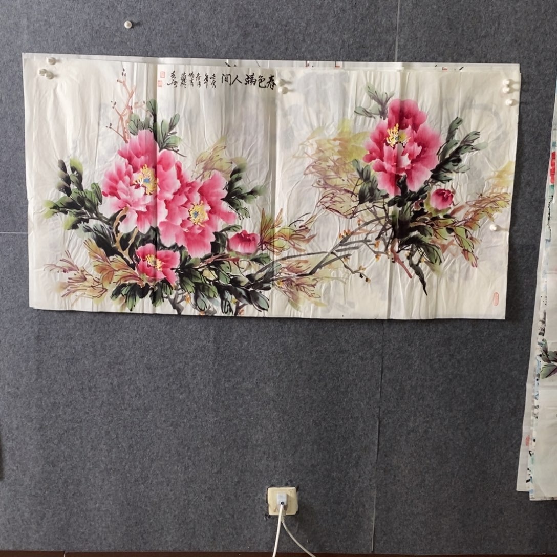 国画国画纯手写手绘50