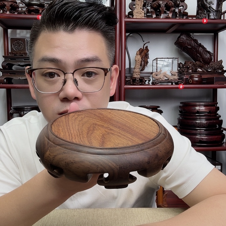 黑檀木工艺品底座