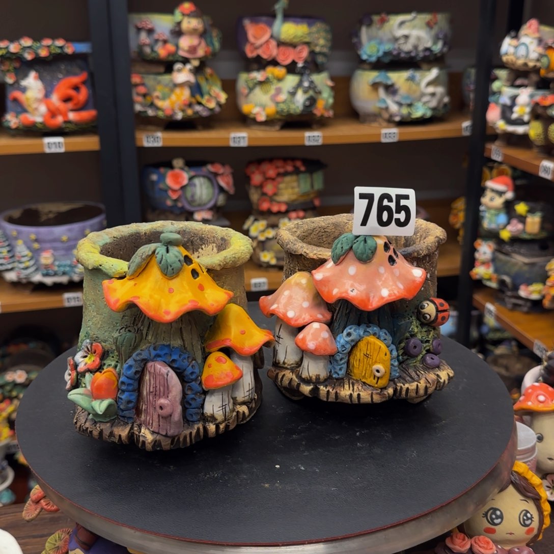 【闪购商品】粗陶手捏