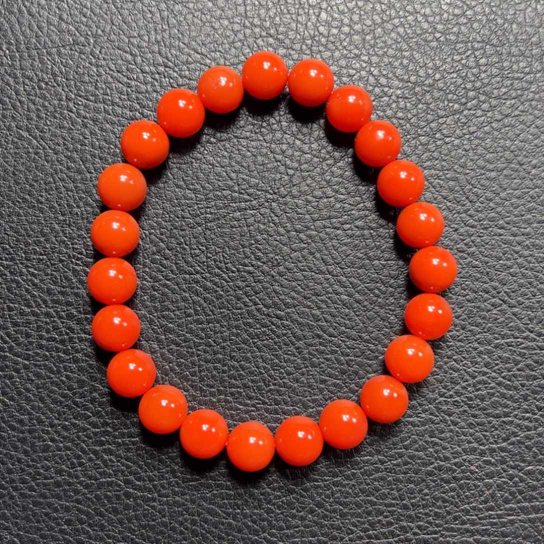 南红玛瑙9➕冷水河单圈未镶嵌