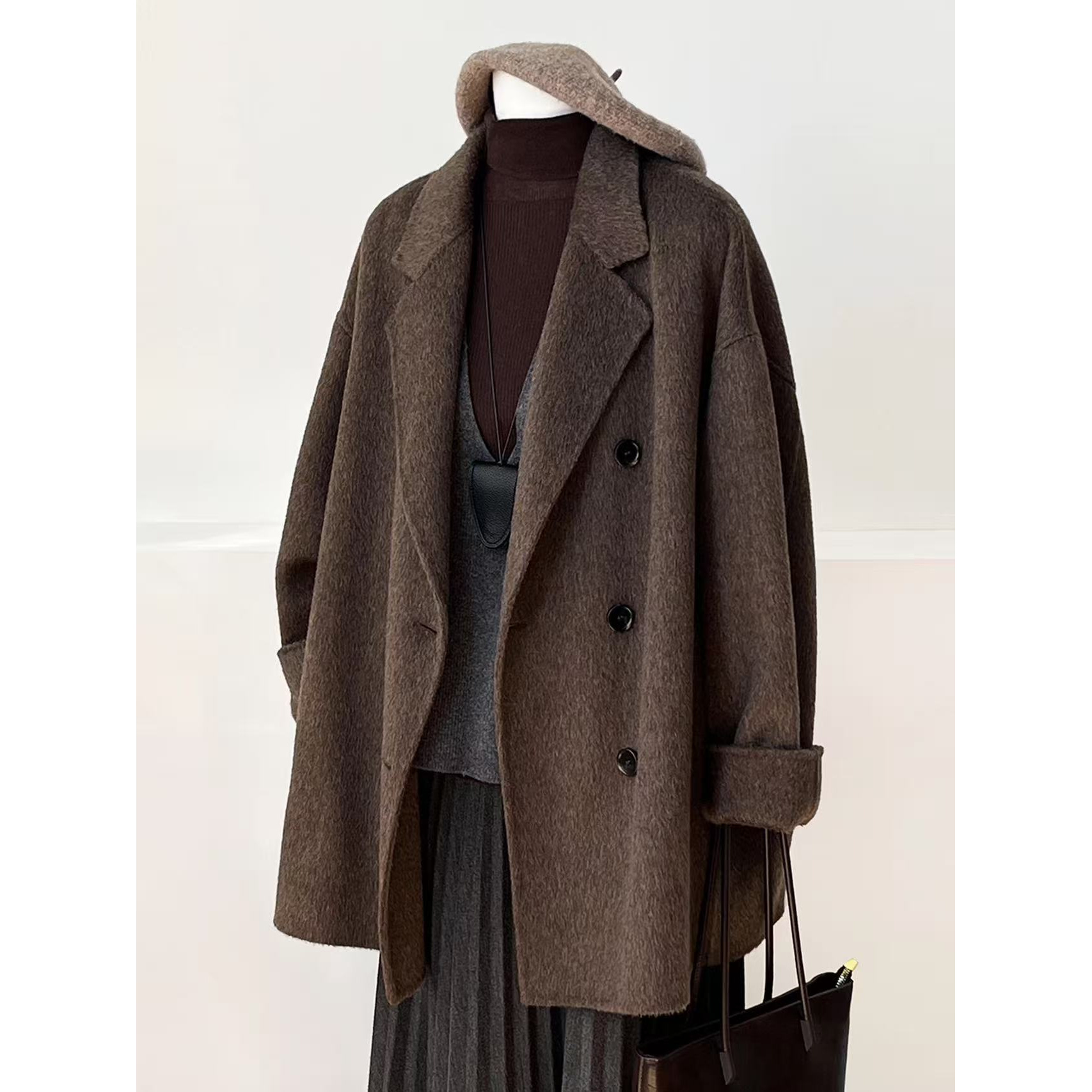 【D081-D090】非主图款2025新款秋冬季高级感大衣（直播间专属链接）