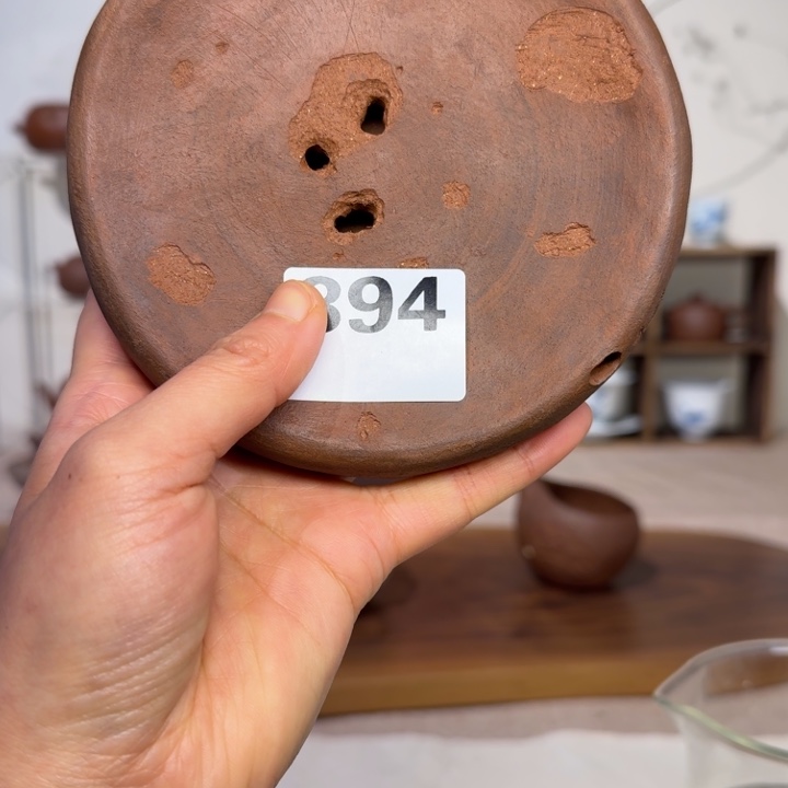 聿***喦紫砂手捏壶承直径13.5的