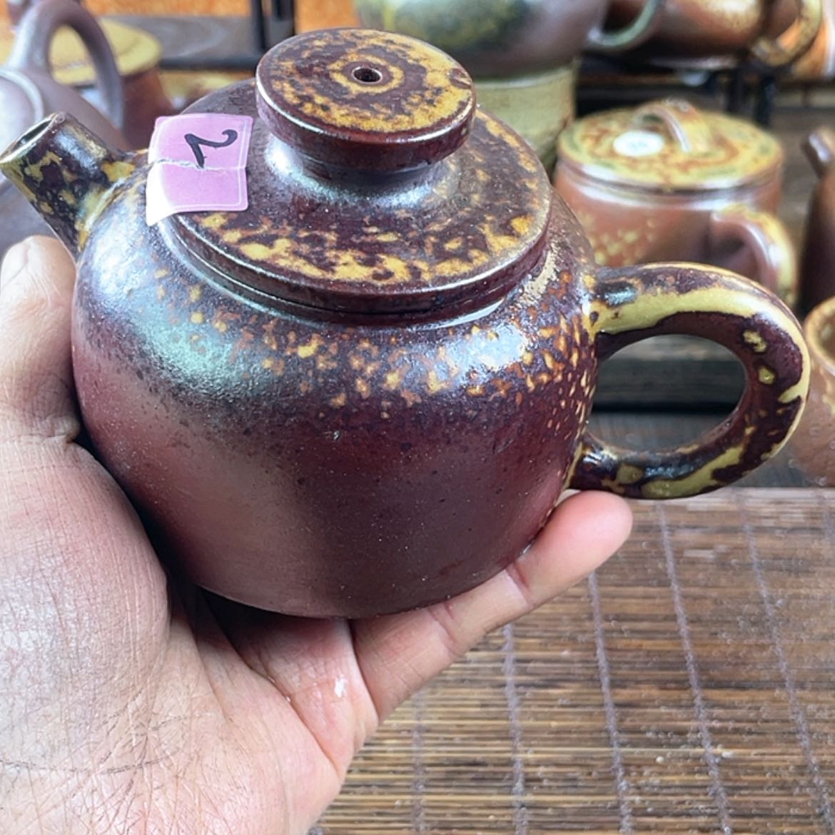 【闪购商品】北*柴烧茶壶200毫升左右福利