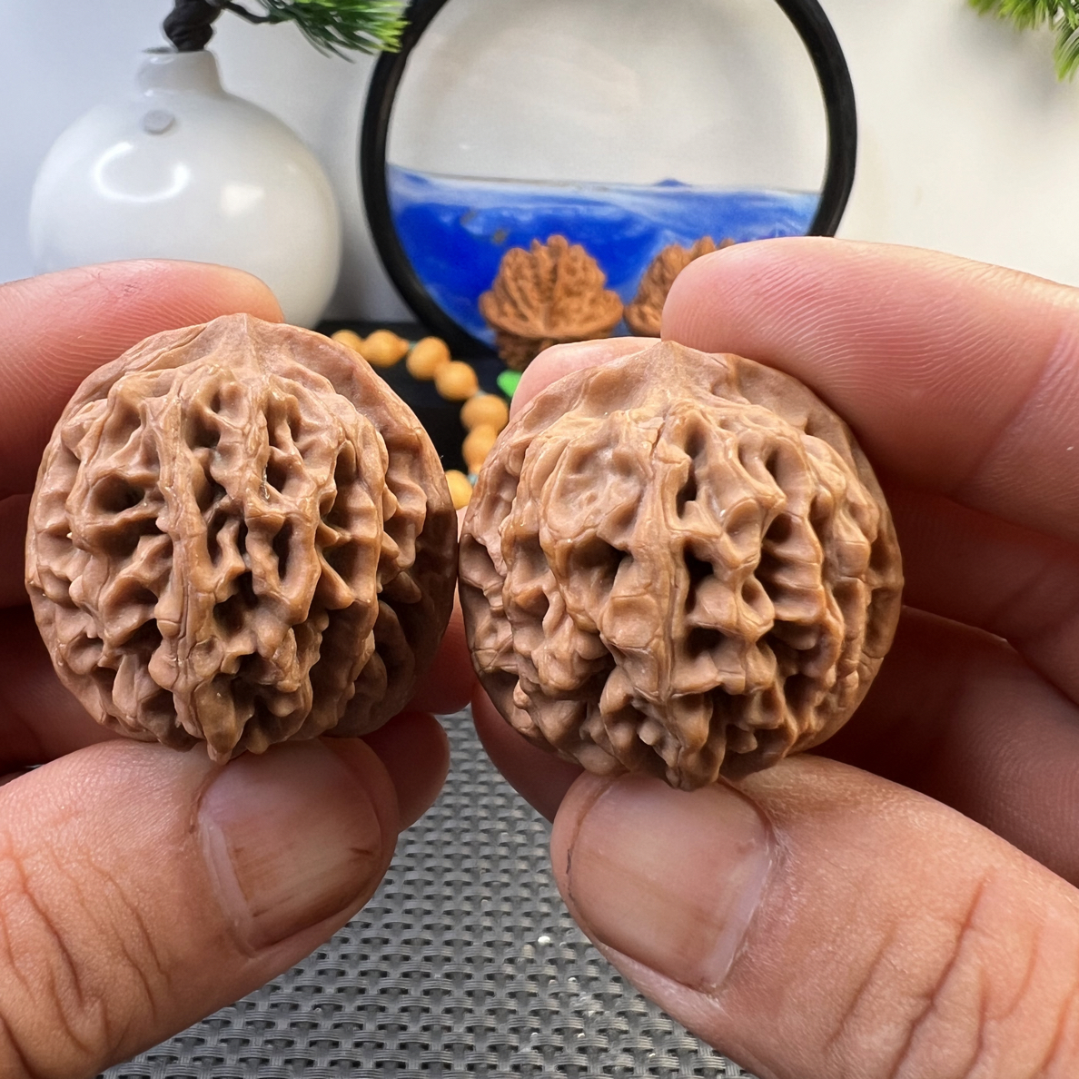 文玩核桃全品秦闷33尺寸