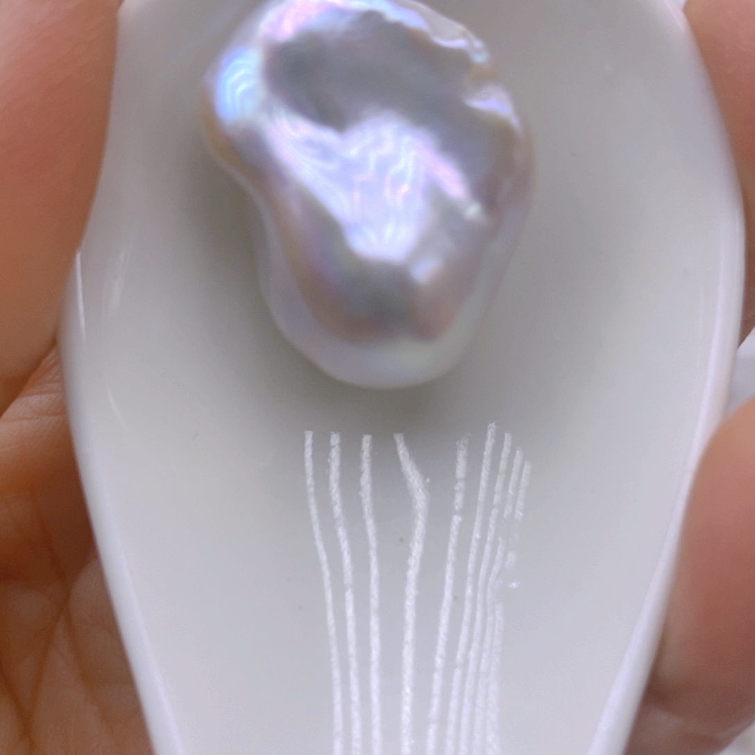 淡水珍珠颈饰14K金镶嵌