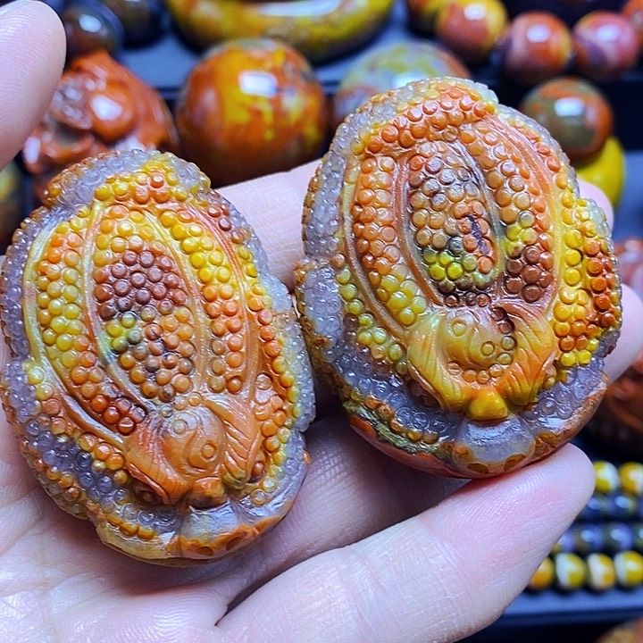 玛瑙/玉髓吊坠(不含链)未镶嵌