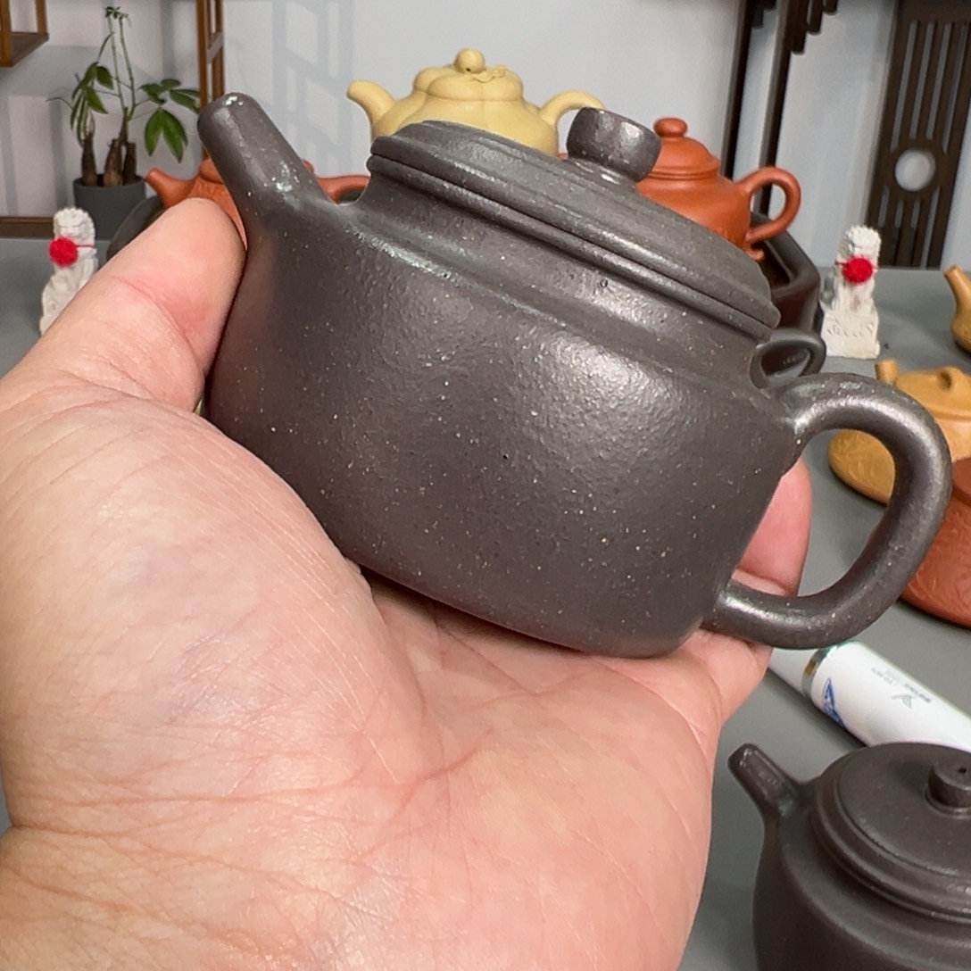紫砂茶壶天青德中微微瑕