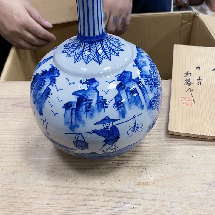 瓷片瓷制作工艺品摆件