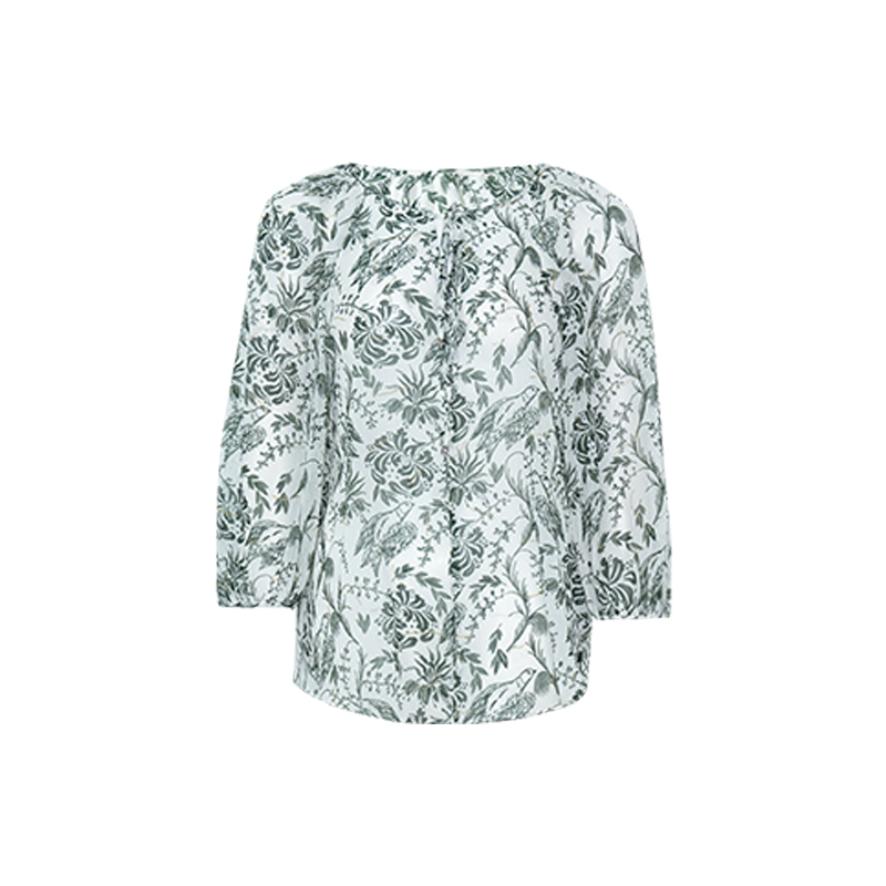 【小余专属】圆领印花长袖小衫R5B23263