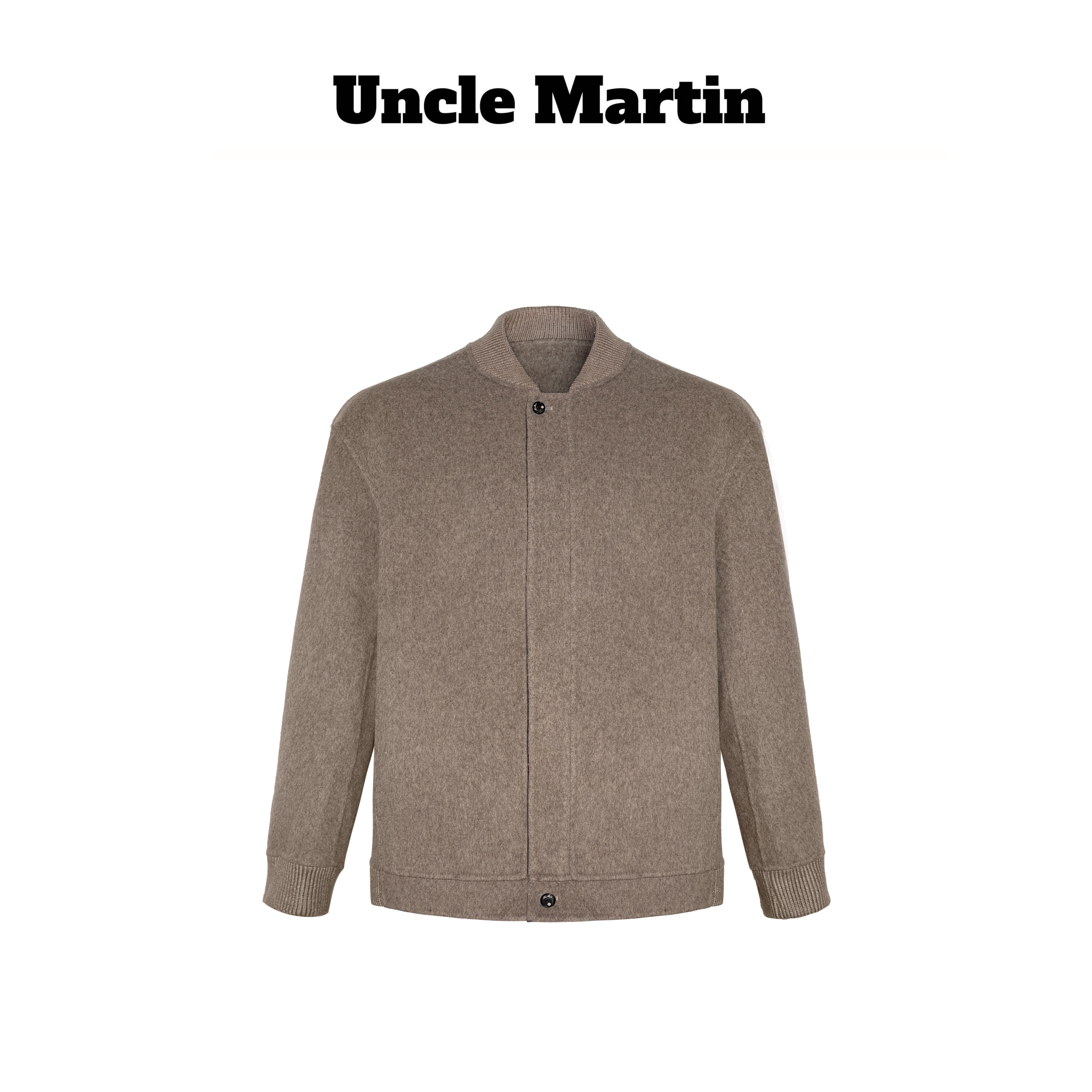 马丁叔叔 国王的礼物 25AW毛呢外套羊毛飞行员拉链夹克 672