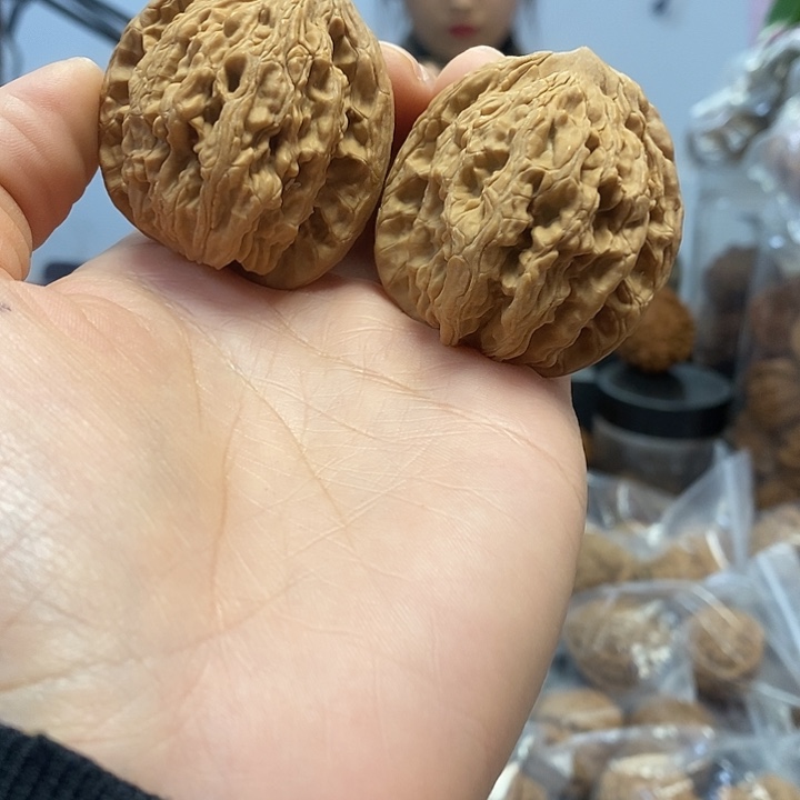 把件文玩核桃42老树虎头