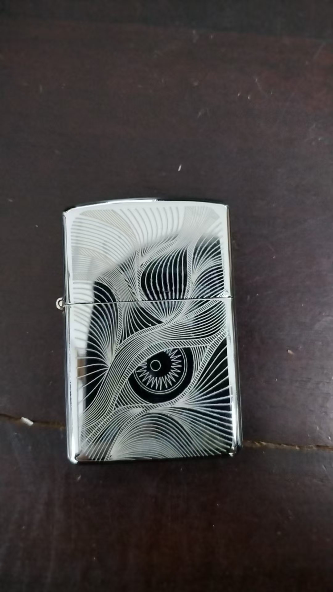 新版银冰版秋水含睛煤油打火机