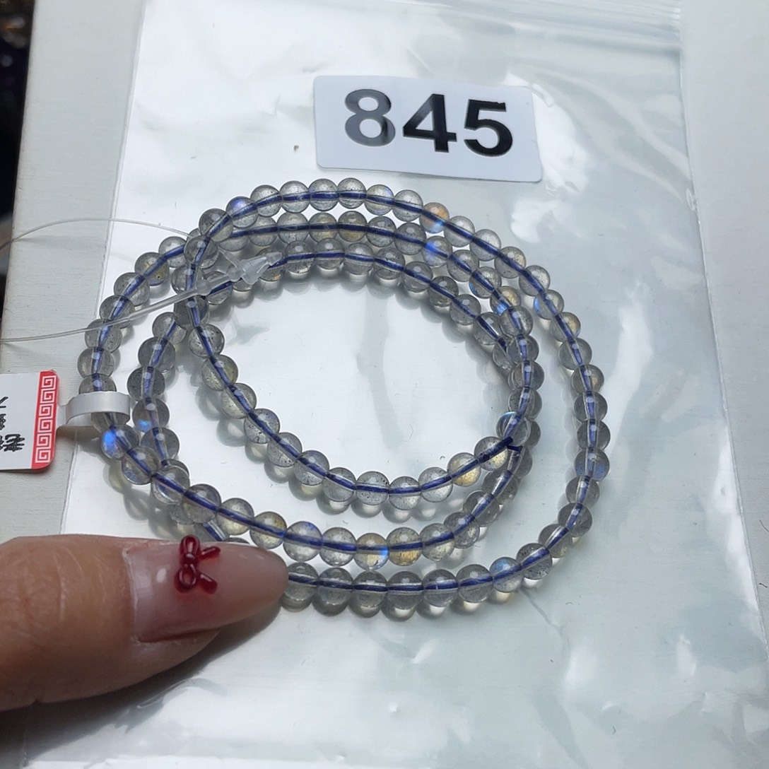 月光石手串845。未镶嵌萌*
