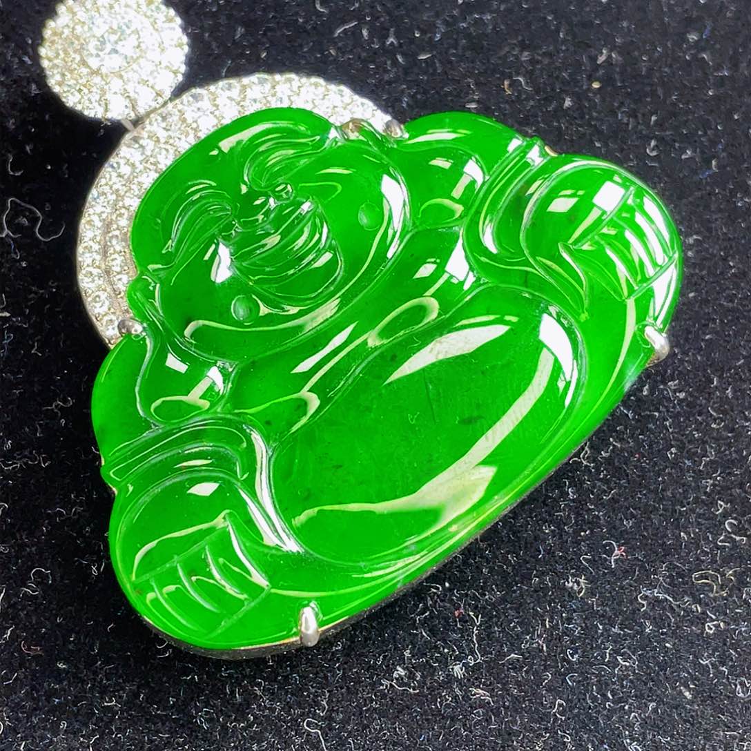 翡翠吊坠(不含链)未镶嵌